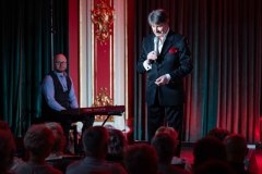 14.02.2025 Szczecin. DK 13 Muz. Walentynkowo - koncert Ryszarda Sawickiego z zespołem. Fot. Robert Stachnik.