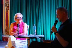 26.06.2025 Szczecin. Dom Kultury 13 Muz. Zakochani w Szczecinie - Spotkanie autorskie z Iwoną Małgorzatą Żytkowiak. Fot. Robert Stachnik
