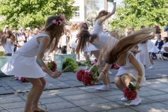 01.06.2017 Szczecin 13 Muz. spektakl dla dzieci Teatru Tańca Kiosk Ruchu Krzysztofa Lubki prezentowany na Alei Kwiatowej. fot.Robert Stachnik