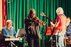 16.04.2018 Szczecin 13 Muz Jazz Fana: Charlie Green & Krzysztof „Puma” Piasecki.  Fot. Robert Stachnik