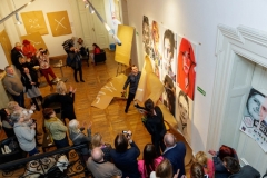 03.03.2018  Szczecin 13 Muz  Wernisaż wystawy: "Portret zwierciadłem osobowości" Fot. Robert Stachnik
